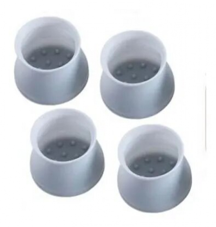 Kit para 6 cadeiras-Protetor pés de Cadeira de Silicone