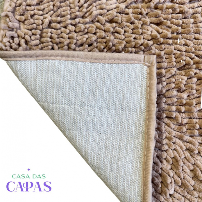 Tapete de Banheiro Microfibra Antiderrapante- Várias Cores