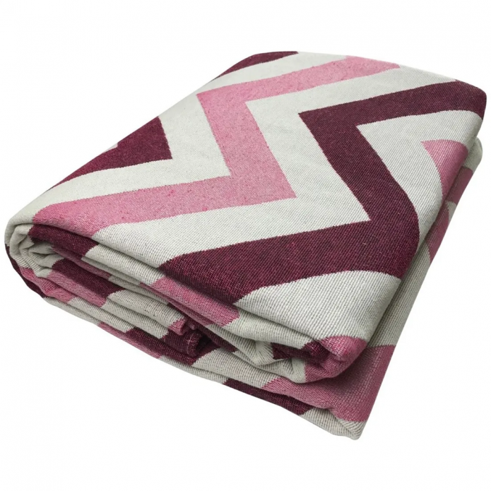 Tapete Legend AntiDerrapante - Rosa/Branco
