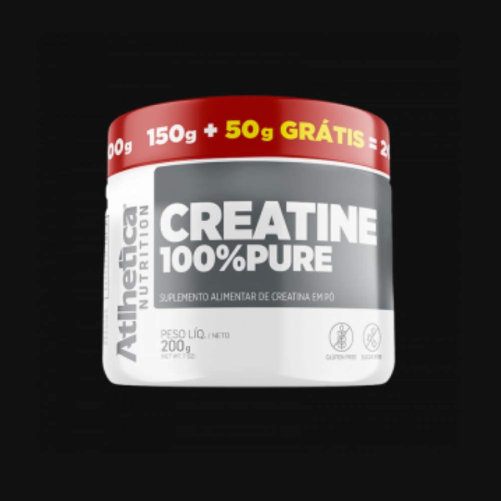 Creatina 100% Pure 150G + 50G - Casuplemento