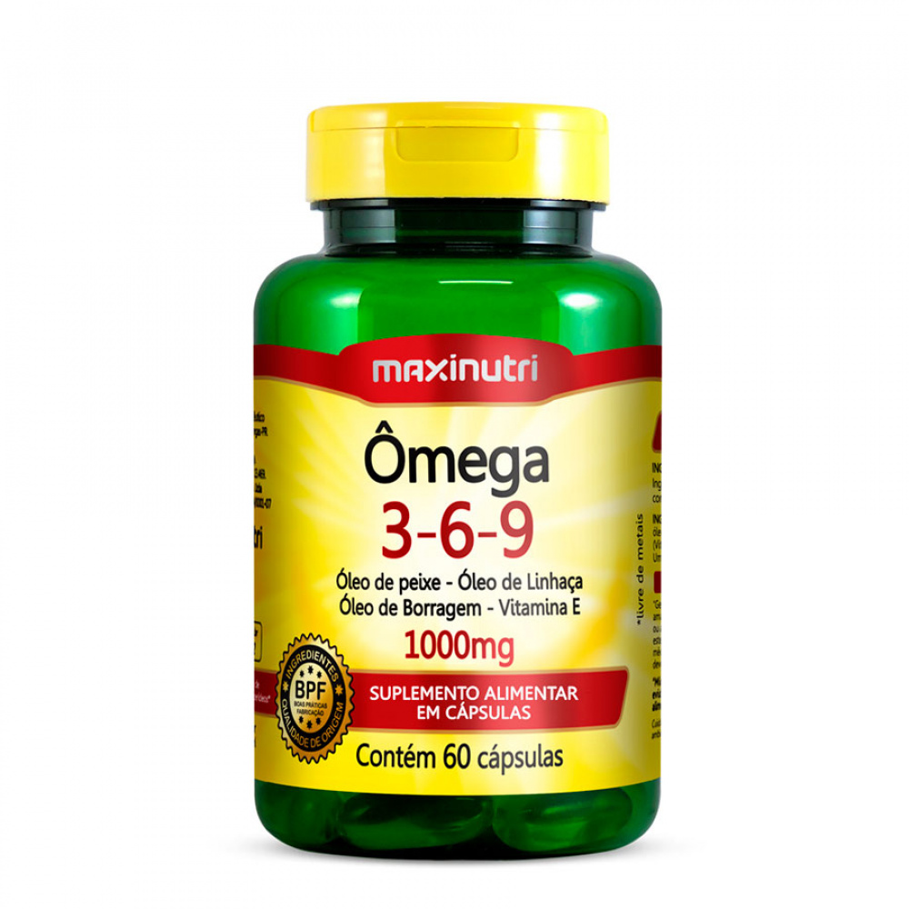 OMEGA 3 6 9 1000G 120CAPS MAXINUTRI Ceci Care