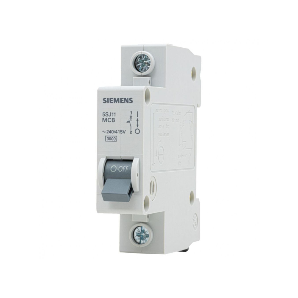 Disjoncteur Siemens 5SL4 – 3 Pôles, 32A, Courbe C, 10kA – Protection Surcharge Et Court-circuit
