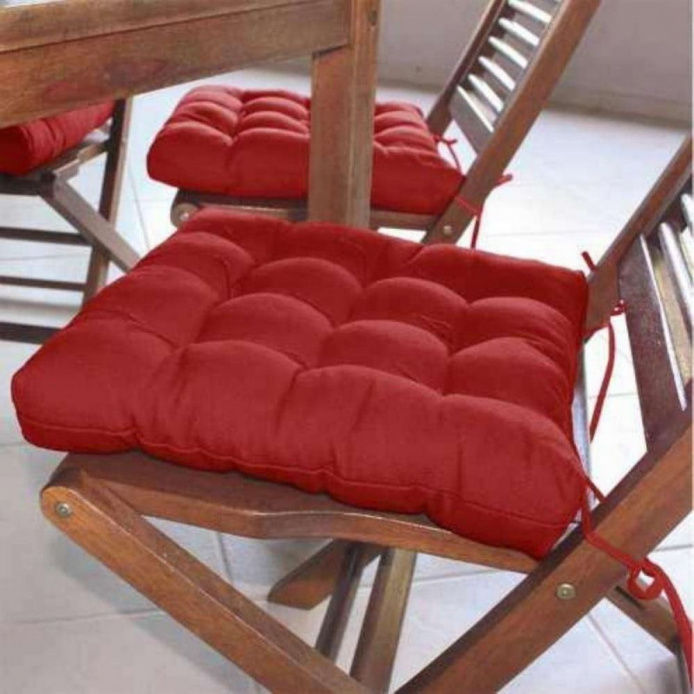 Almofada para Cadeira Futon - Vermelho