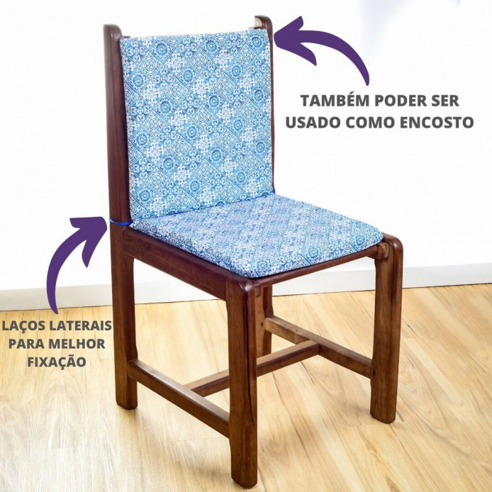 Assento Almofada para Cadeira - Português