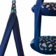 Caminha para Gato nas Nuvens Duplo - Azul