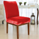 Capa Cadeira Jantar Veludo Confort Plus - Vermelho