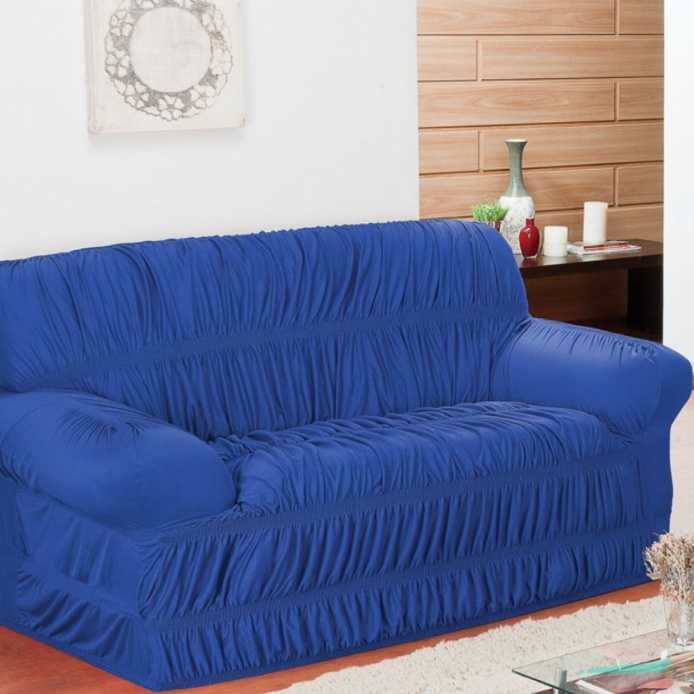 Capa de sofá Elasticada Elegance - Cinza