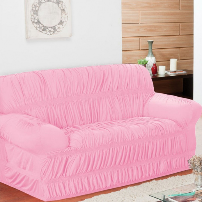 Capa de sofá Elasticada Elegance - Cinza