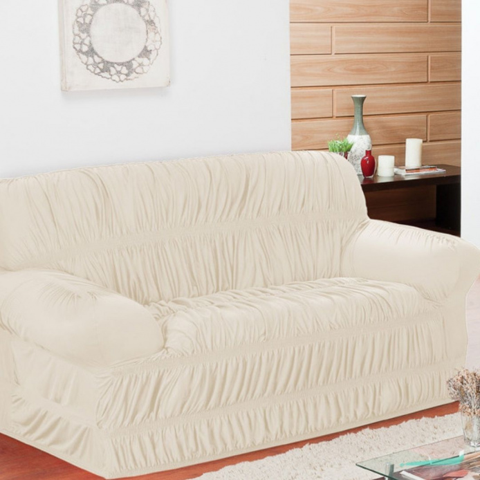 Capa de sofá Elasticada Elegance - Telha