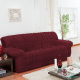 Capa de sofá Elasticada Elegance - Marsala