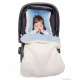 Capa para Bebê Conforto 3 em 1 -  Azul