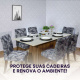 Capa para Cadeira de Jantar - Egito