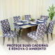 Capa Para Cadeira de Jantar - Modern Mônaco