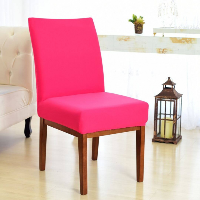 Capa Para Cadeira de Jantar - Pink