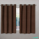 Cortina Estilo Rústica 2,80 x 1,60 - Cinza