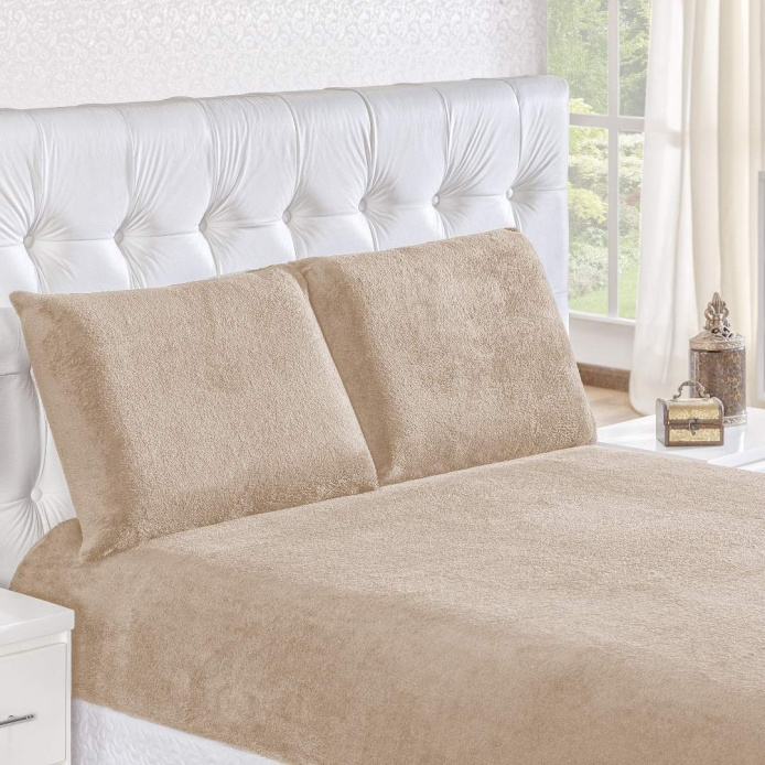 Jogo de Cama Plush Soft - Sono Quentinho Vermelho