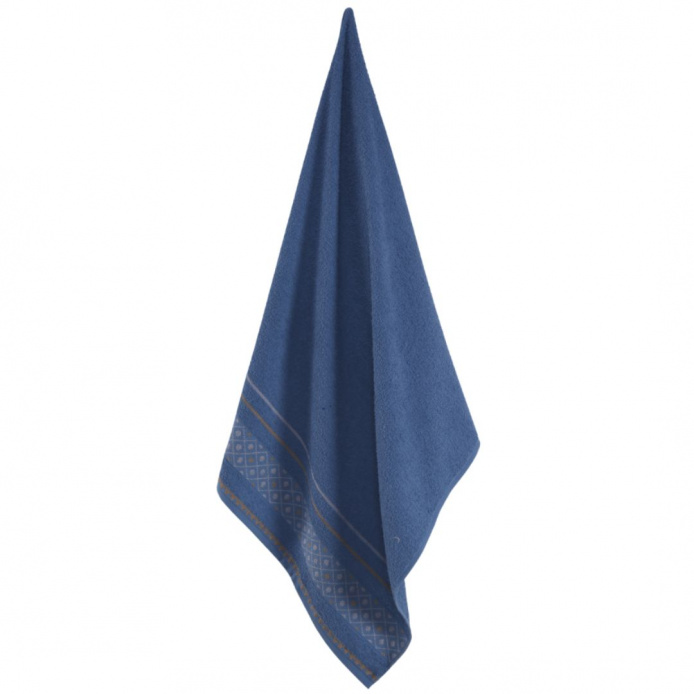 Jogo de Toalha de Banho Onix 2 Peças - Azul Jeans