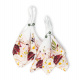 Jogo Americano Redondo Sousplat c/ Guardanapo Estampado - Floral