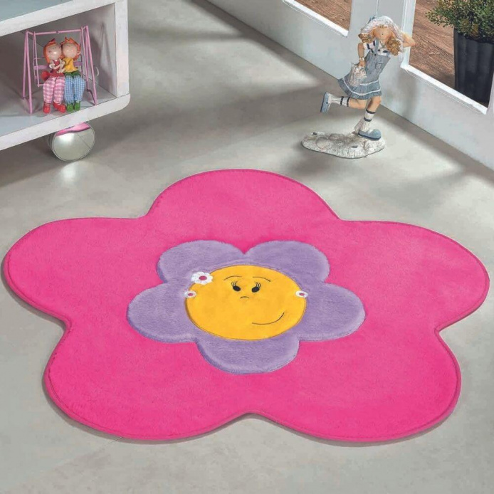 Tapete Infantil Premium Menina Flor - 3 Cores