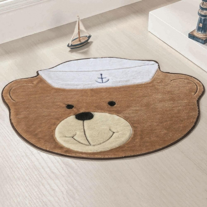 Tapete Infantil Premium Urso Marinheiro - 3 Cores