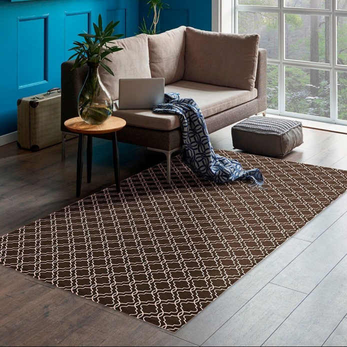 Tapete Jacquard Elegance -  Caramelo (3 Tamanhos)