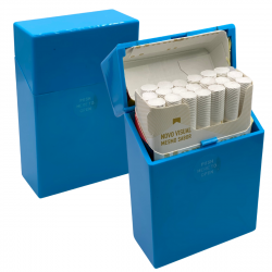 Case Cigarreira Carteira Porta-cigarros - Azul