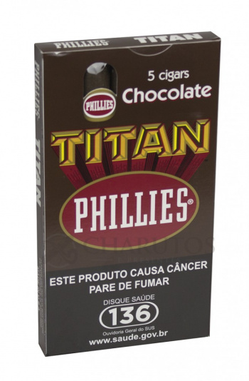 Charuto Phillies Titan Chocolate Ptc (05)