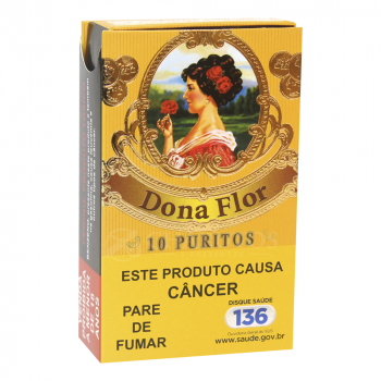 Cigarrilha Dona Flor Puritos C/10