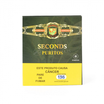 Cigarrilha Gran Honduras Seconds Puritos - Petaca c/10