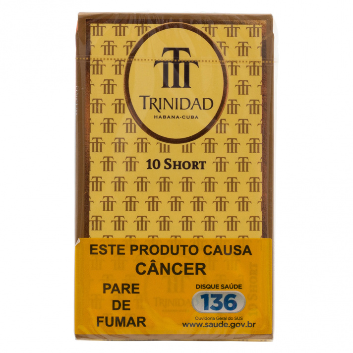Cigarrilha Trinidad Short - Petaca com 10