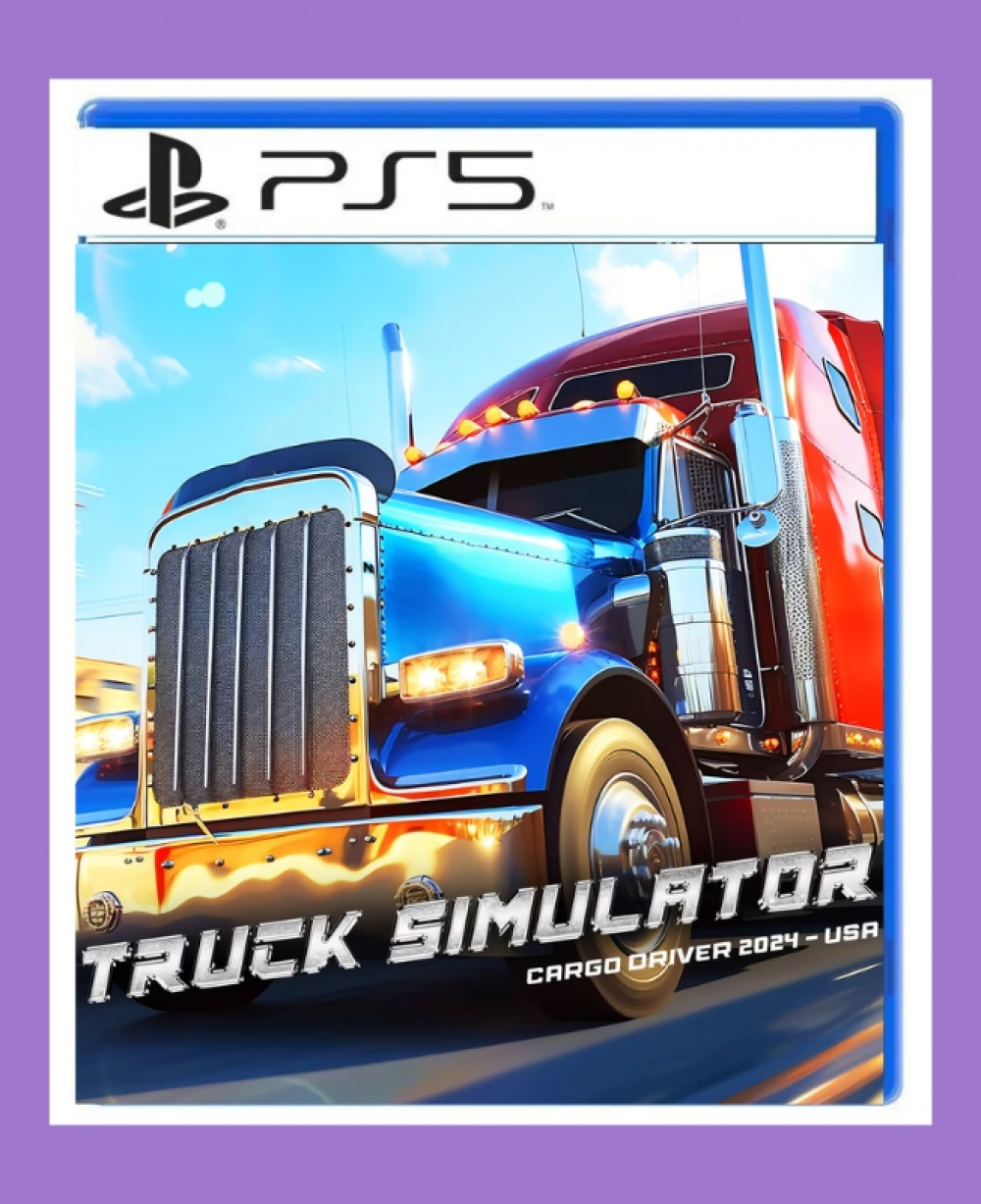 Driver Simulator Ps5 Truck Simulator Cargo Driver 2024 - USA para PS5 - Mídia Digital ...