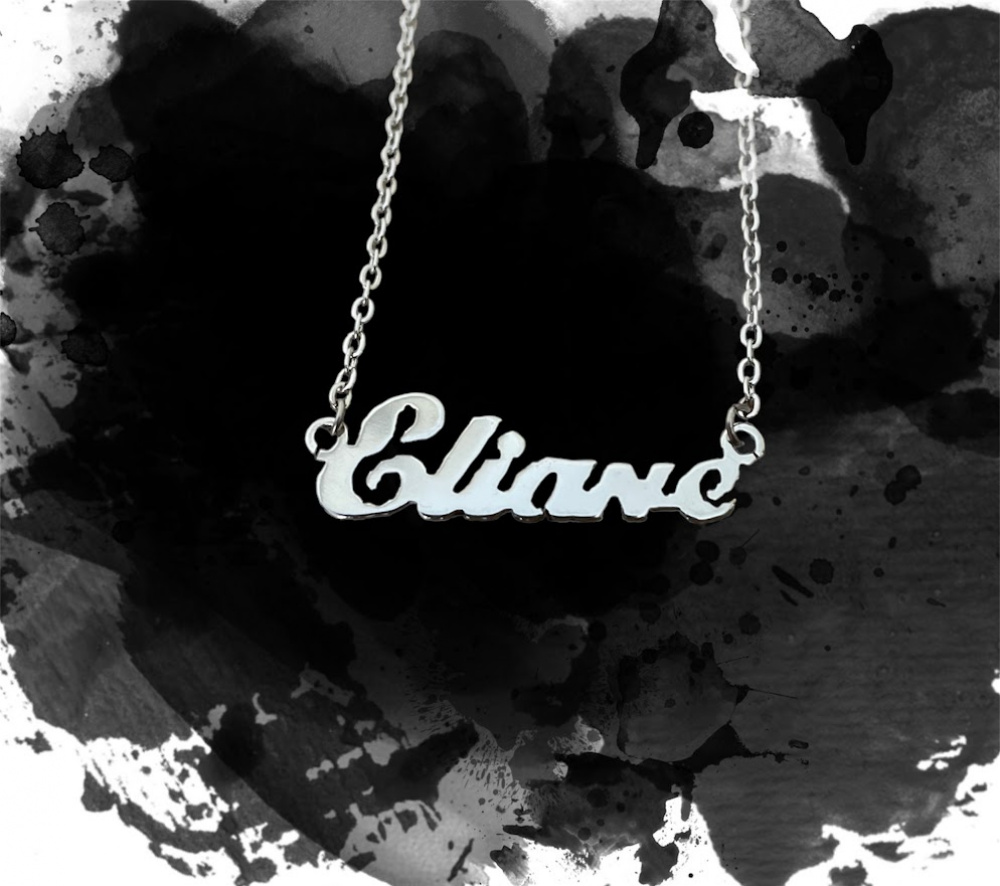 Cord O De A O Com Nome Eliane Chic Chic Bijuterias