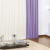 Cortina Jéssica Bando Franzido 3,00m x 2,80m - Elegância em Malha Gel para Ambientes Sofisticados Lilás e Palha