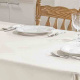 Toalha de Mesa Guga Primavera 2,20m Palha Rosa