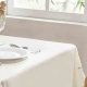 Toalha de Mesa Guga Primavera 2,20m Palha Rosa