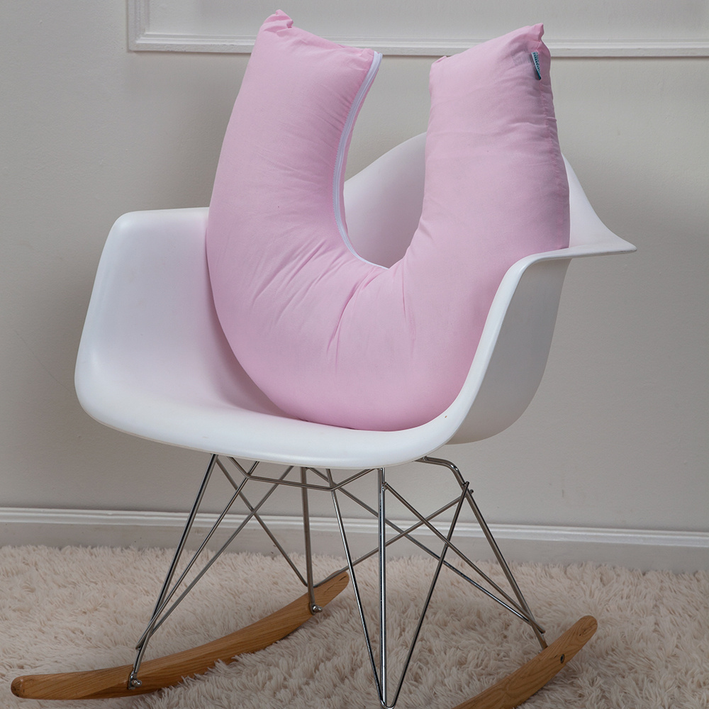 Almohada de lactancia para gemelos Monzillo Baby e Kids Almofada de  Amamentação - guipir - nervura - travesseiro para amamentar - almofada de  bebê - almofada gestante - luxo color rosa