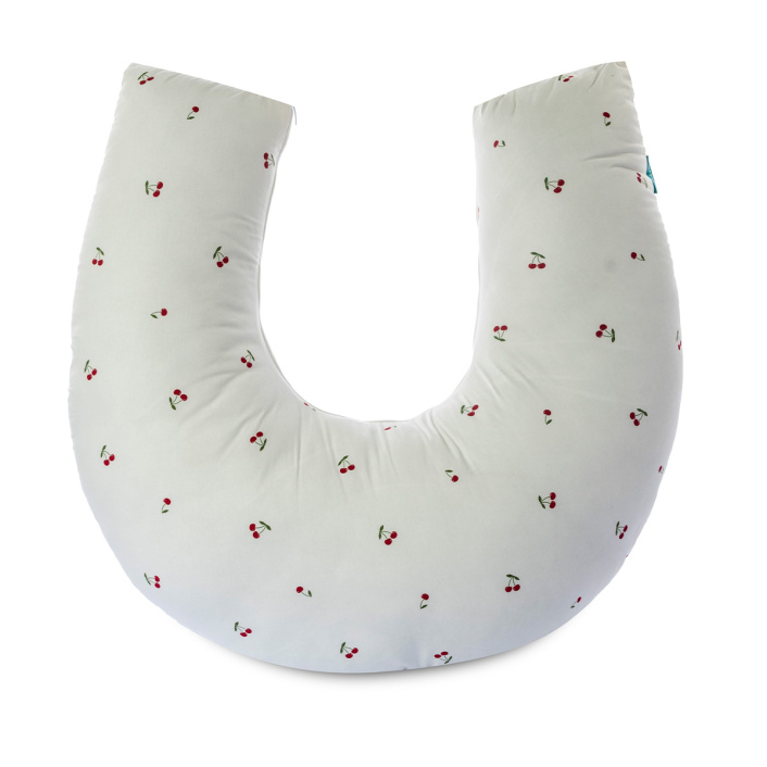 Almofada amamentação Percal 100% Algodão Cerejinha - Constantini Baby