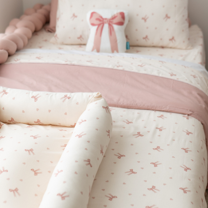 Almofadas em Suede Lacinho Baby - Constantini Baby