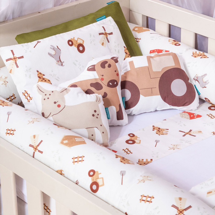 Almofadas Suede Trator - Constantini Baby