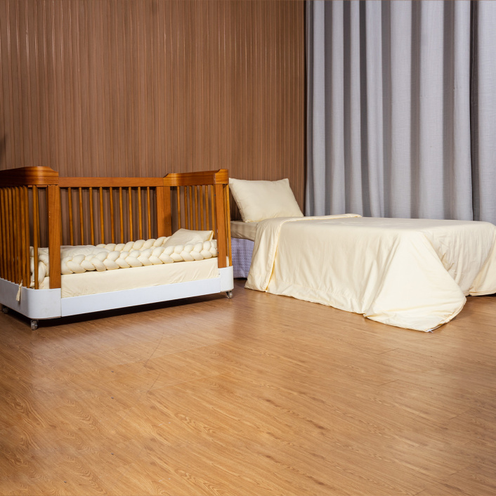 Capa Duvet para edredom de berço e mini cama Dupla face percal 200 fios 100% Algodão Liso Amarelo Claro - Constantini