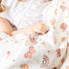Capa Duvet para Edredom de berço e mini cama percal 200 Fios 100% Algodão Estampado Hippie Chic - Constantini Baby