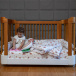 Capa Duvet para Edredom de berço e mini cama percal 200 Fios 100% Algodão Estampado Hippie Chic - Constantini Baby