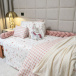 Capa Duvet para Edredom solteiro percal 200 Fios 100% Algodão Liso Estampado Conto de Fadas - Constantini Baby