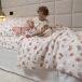 Capa Duvet para Edredom solteiro percal 200 Fios 100% Algodão Liso Estampado Hippie Chic  - Constantini Baby