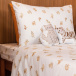 Capa Duvet para Edredom solteiro percal 200 Fios 100% Algodão Liso Estampado  Minha Gatinha - Constantini Baby