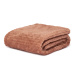 Cobertor Infantil aveludado com relevos manta soft touch flannel jaquard Marrom Mocha - Constantini Baby