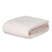 Cobertor Infantil aveludado com relevos manta soft touch flannel jaquard Off White - Constantini Baby