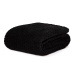 Cobertor Infantil aveludado com relevos manta soft touch flannel jaquard Preto - Constantini Baby