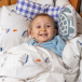 Coordenado 5 Peças para Berço Percal 100% Algodão Pequeno Navegante - Constantini Baby