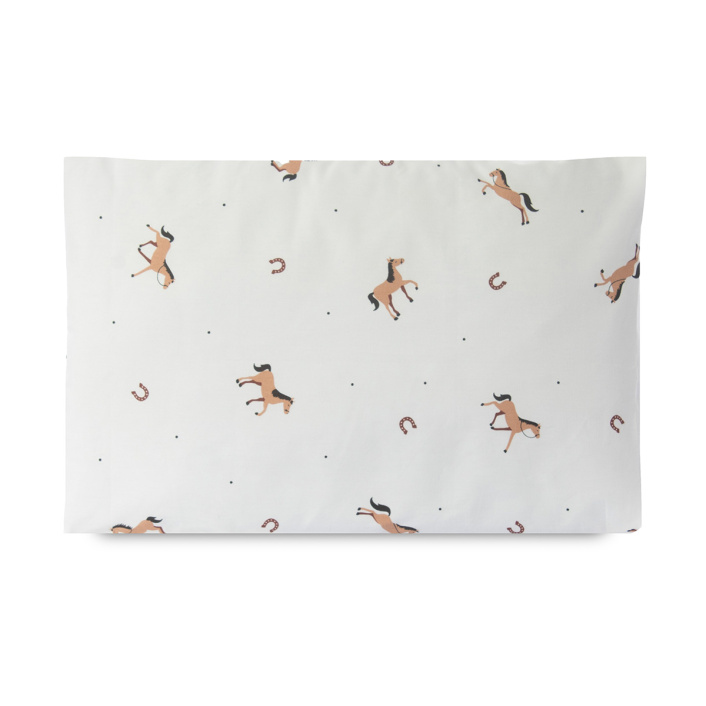 Fronha Avulsa 30x40cm 100% Algodão Percal 200 Fios Cavalinho - Constantini Baby